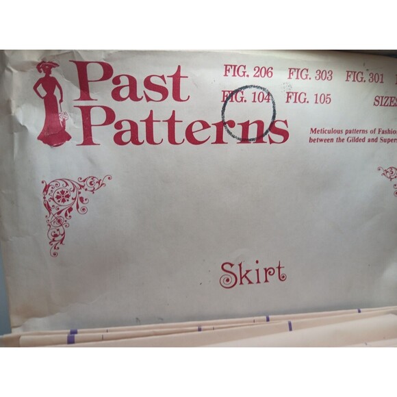 Vintage Past Patterns Fig.104 Size 10, Petticoat & Skirt Sewing Pattern - Picture 2 of 9